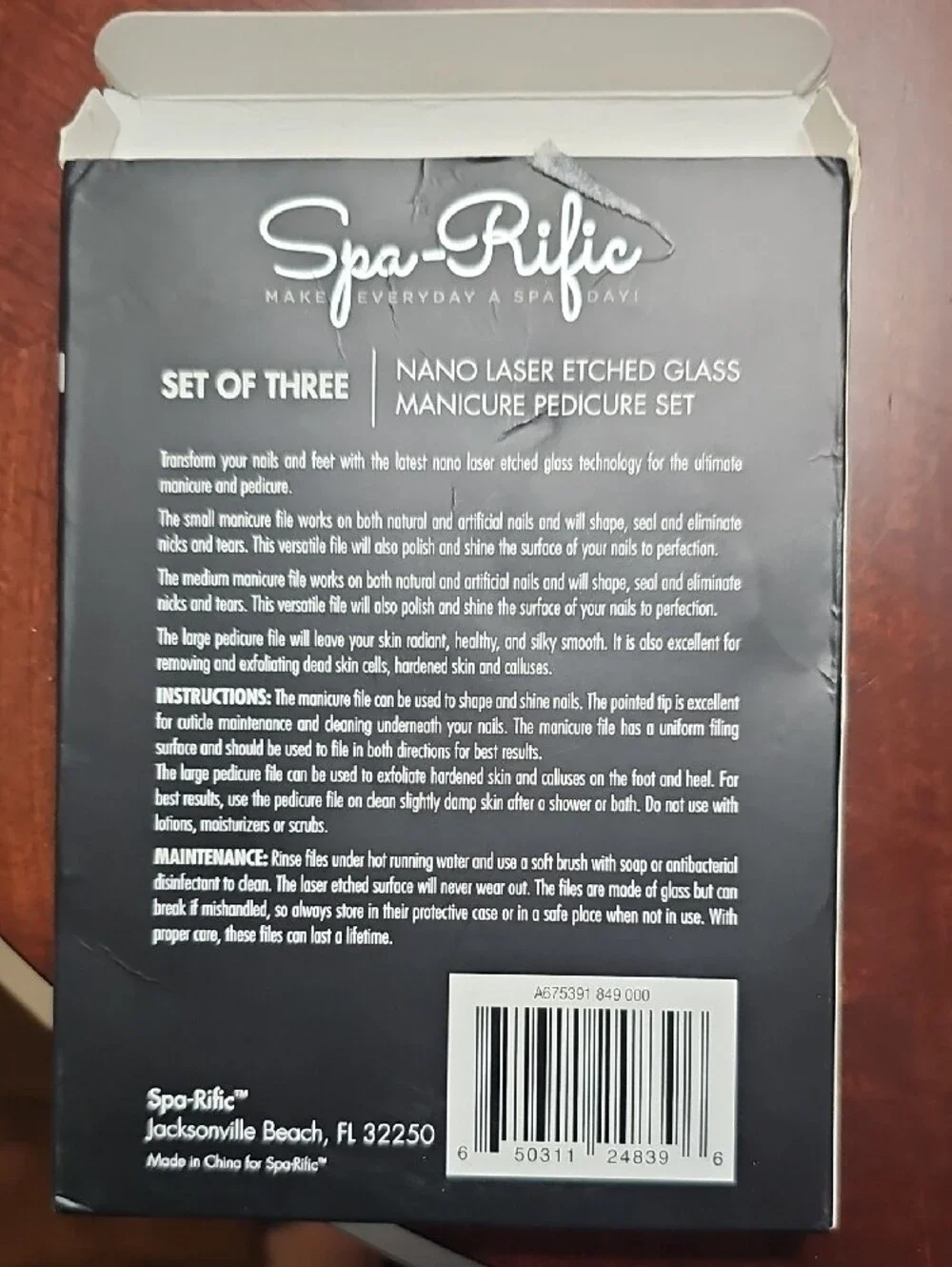 spa-rific never used